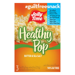 Jolly Time Popcorn Microwavable Healthy - 9 OZ 12 Pack