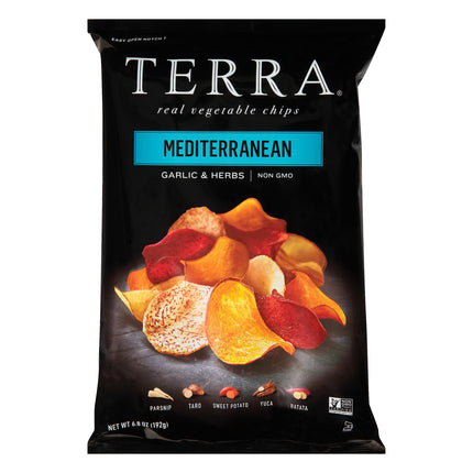 Terra Mediterranean Vegetable Chips - 6.8 OZ 12 Pack