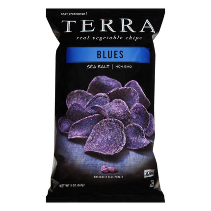 Terra Blue Potato Chips - 5 OZ 12 Pack