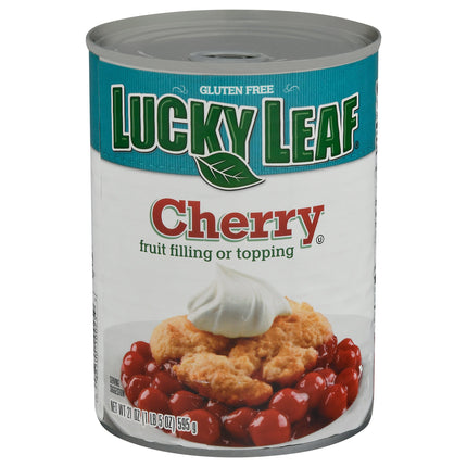 Lucky Leaf Pie Cherry - 21 OZ 12 Pack