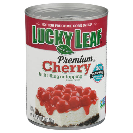 Lucky Leaf Premium Cherry Pie Filling - 21 OZ 8 Pack