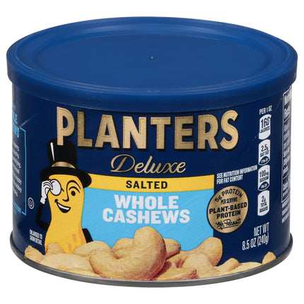 Planter's Nuts Cashews Whole Deluxe Sea Salt - 8.5 OZ 12 Pack