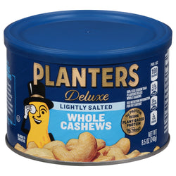 Planter's Nuts Cashews Whole Deluxe Lightly Salted Sea Salt - 8.5 OZ 12 Pack