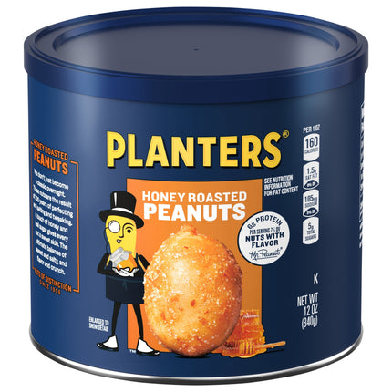 Planter's Peanuts Honey Roasted - 12 OZ 12 Pack