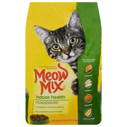 Meow Mix Indoor Health Cat Food - 3.15 LB 4 Pack