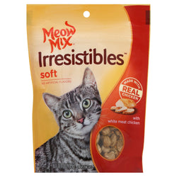 Meow Mix Irresistible White Meat Chicken Cat Treats - 3 OZ 5 Pack