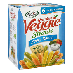 Sensible Portions Zesty Ranch Garden Veggie Straws - 6 OZ 6 Pack