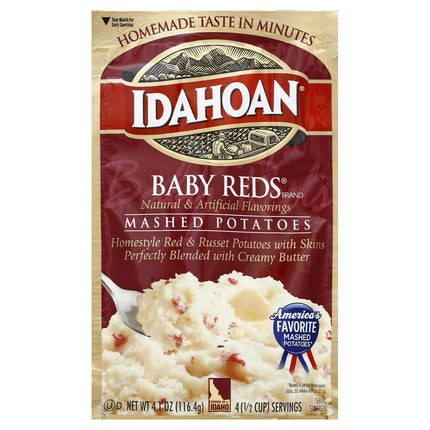 Idahoan Baby Reds Mashed Potatoes - 4.1 OZ 10 Pack
