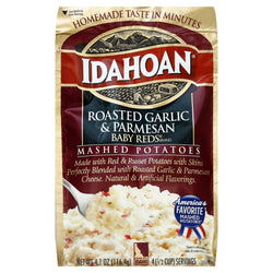 Idahoan Roasted Garlic & Parmesan Mashed Potatoes - 4.1 OZ 10 Pack