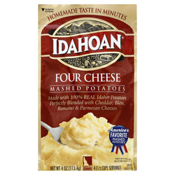 Idahoan Four Cheese Mashed Potatoes - 4 OZ 12 Pack