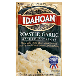 Idahoan Roasted Garlic Mashed Potatoes - 4 OZ 12 Pack