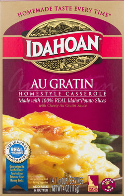 Idahoan Au Gratin Potatoes Homestyle Casserole - 4 OZ 12 Pack