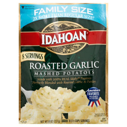 Idahoan Roasted Garlic Mashed Potatoes - 8 OZ 8 Pack