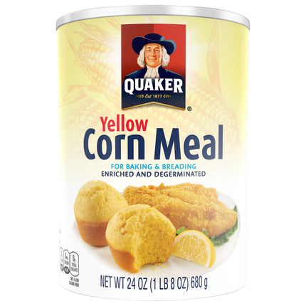 Quaker Meal Corn Yellow - 24 OZ 12 Pack