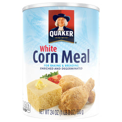 Quaker Meal Corn White - 24 OZ 12 Pack