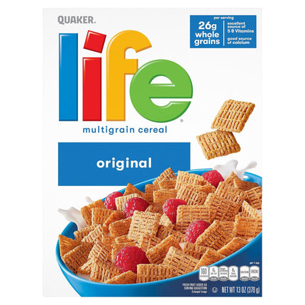 Quaker Cereal Life Original - 13 OZ 12 Pack