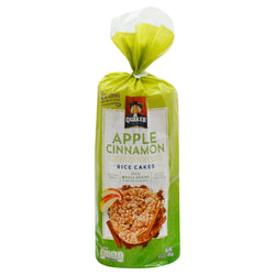 Quaker Rice Cakes Apple Cinnamon - 6.53 OZ 12 Pack