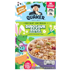 Quaker Oatmeal Dino Egg - 14.1 OZ 12 Pack