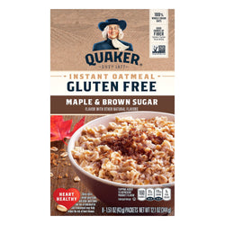 Quaker Gluten Free Maple Brown Sugar - 12.1 OZ 6 Pack