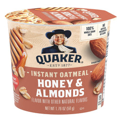 Quaker Express Cup Honey & Almond - 1.76 OZ 12 Pack