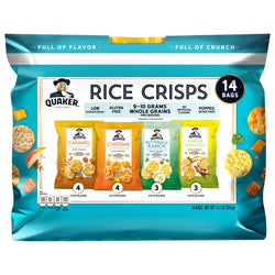 Quaker Gluten Free Rice Crisps Variety Pack - 11.1 OZ 5 Pack