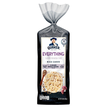 Quaker Gluten Free Everything Rice Cakes - 5.9 OZ 12 Pack