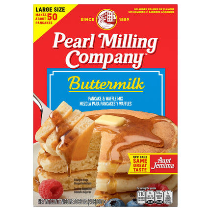 Pearl Milling Company Pancake Mix Buttermilk Large Size - 32 OZ 12 Pack