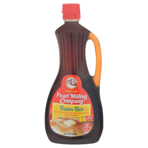 Pearl Milling Company Syrup Butter Rich - 24 FZ 12 Pack