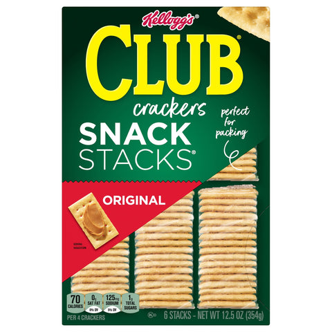 Kellogg's Club Crackers Snack Stacks - 12.5 OZ 12 Pack