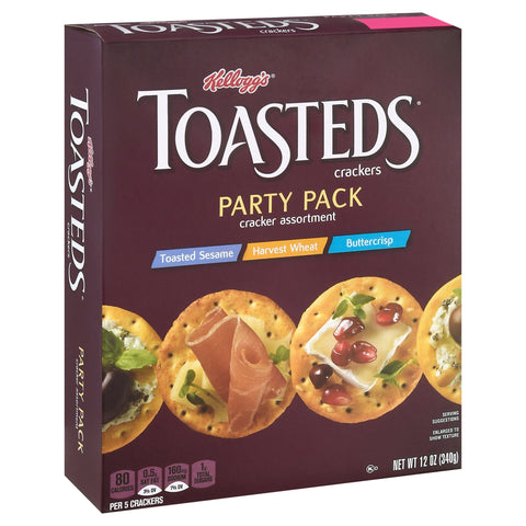 Keebler Toasteds Party Pack - 12 OZ 12 Pack