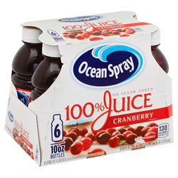 Ocean Spray 100% Juice Cranberry - 60 FZ 4 Pack