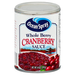 Ocean Spray Sauce Cranberry Whole - 14 OZ 24 Pack