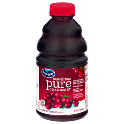 Ocean Spray Unsweetened Pure Cranberry Juice - 32 FZ 8 Pack