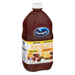 Ocean Spray 100% Juice Cranberry Pineapple - 64 FZ 8 Pack