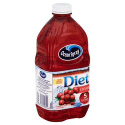 Ocean Spray Diet Cranberry Juice - 64 FZ 8 Pack