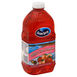 Ocean Spray White Cranberry Strawberry Juice - 64 FZ 8 Pack