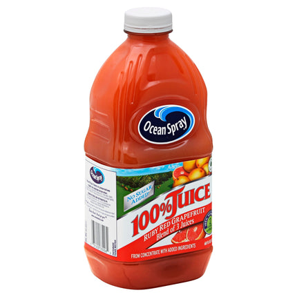 Ocean Spray 100% Ruby Red Grapefruit Juice - 60 FZ 8 Pack