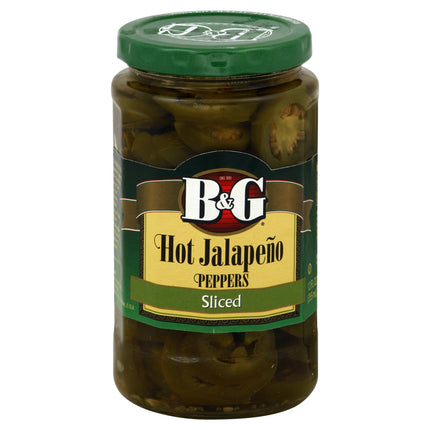 B&G Peppers Hot Jalapeno Slices - 12 FZ 12 Pack