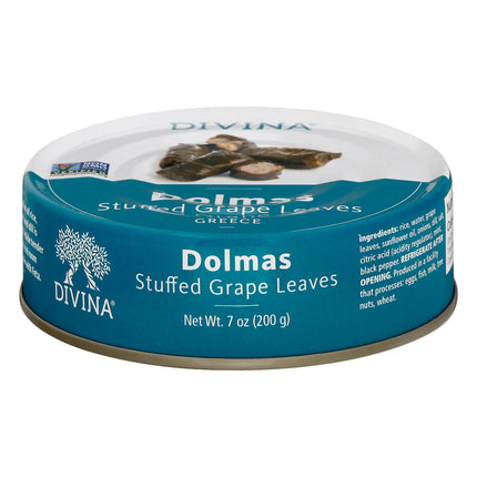 Divina Dolmas Stuffed Grape Leaves - 7 OZ 12 Pack