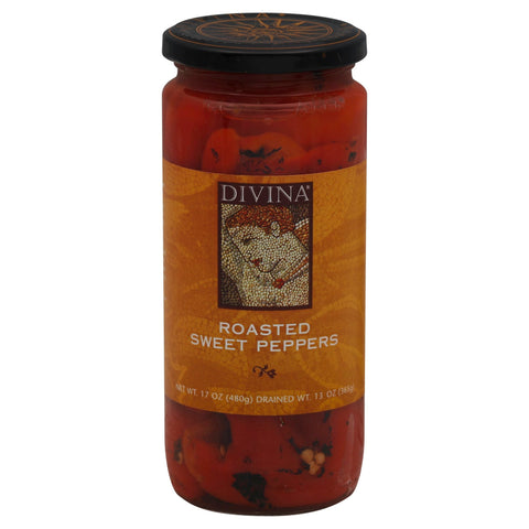 Divina Roasted Red Pepper - 16.2 OZ 6 Pack
