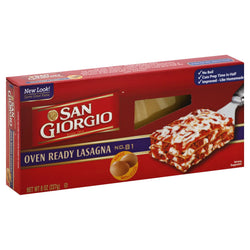 San Georgio Oven Ready Lasagna - 8 OZ 12 Pack