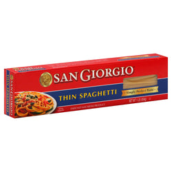 San Giorgio Pasta Spaghetti Thin - 16 OZ 20 Pack