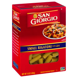 San Giorgio Small Rigatoni - 16 OZ 12 Pack