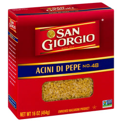 San Giorgio Acini Di Pepe Pasta - 16 OZ 12 Pack