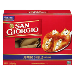 San Giorgio Jumbo Pasta Shells - 12 OZ 8 Pack