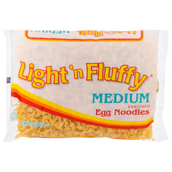 Light & Fluffy Egg Noodles Medium - 12 OZ 12 Pack