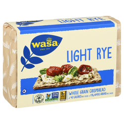 Wasa Light Rye Whole Grain Crispbread - 9.5 OZ 12 Pack