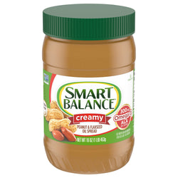 Smart Balance Peanut Butter Creamy - 16 OZ 12 Pack