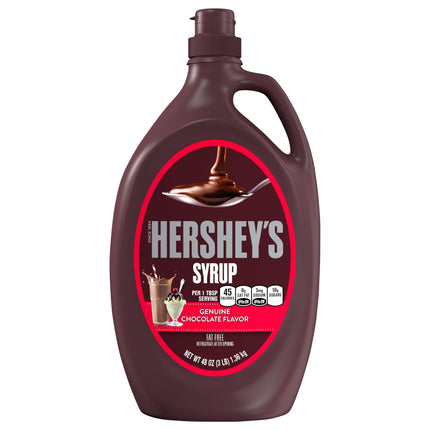 Hershey's Milk Chocolate Syrup - 48 OZ 12 Pack