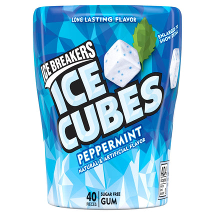 Ice Breakers Ice Cubes Peppermint - 40 CT 6 Pack